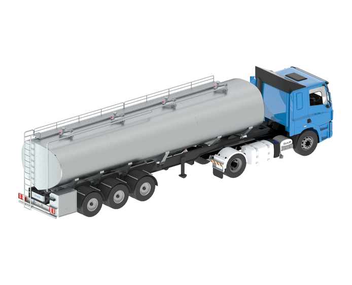 Heart Model Milk Transport Tank, LGN Group