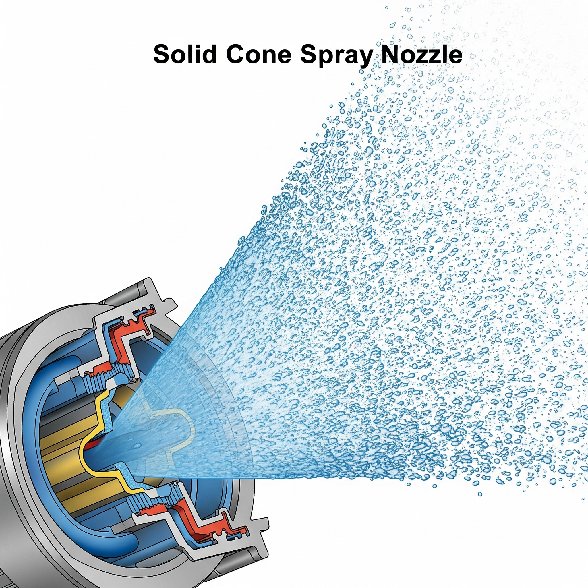 Dealvan Solid Cone Spray Nozzle-LGN