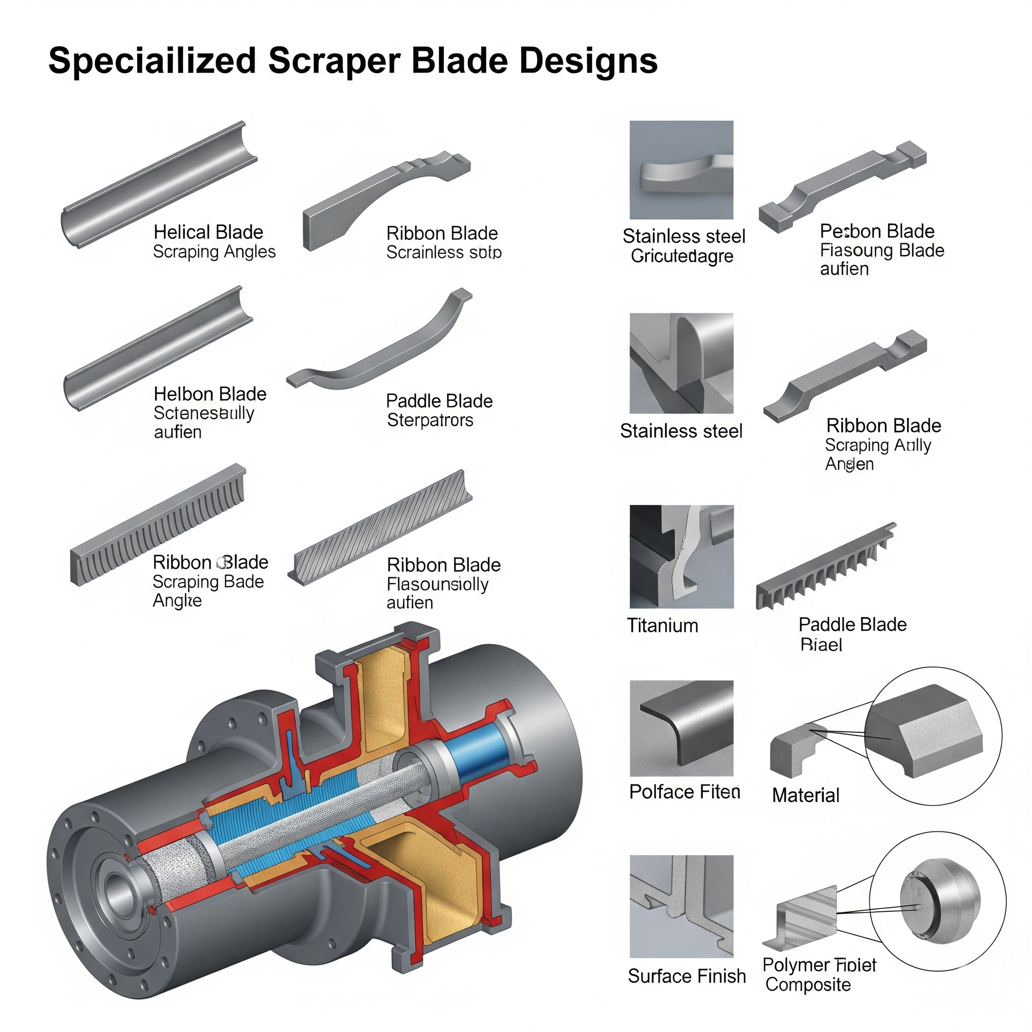 Specialized Scraper Blade Designs-LGN