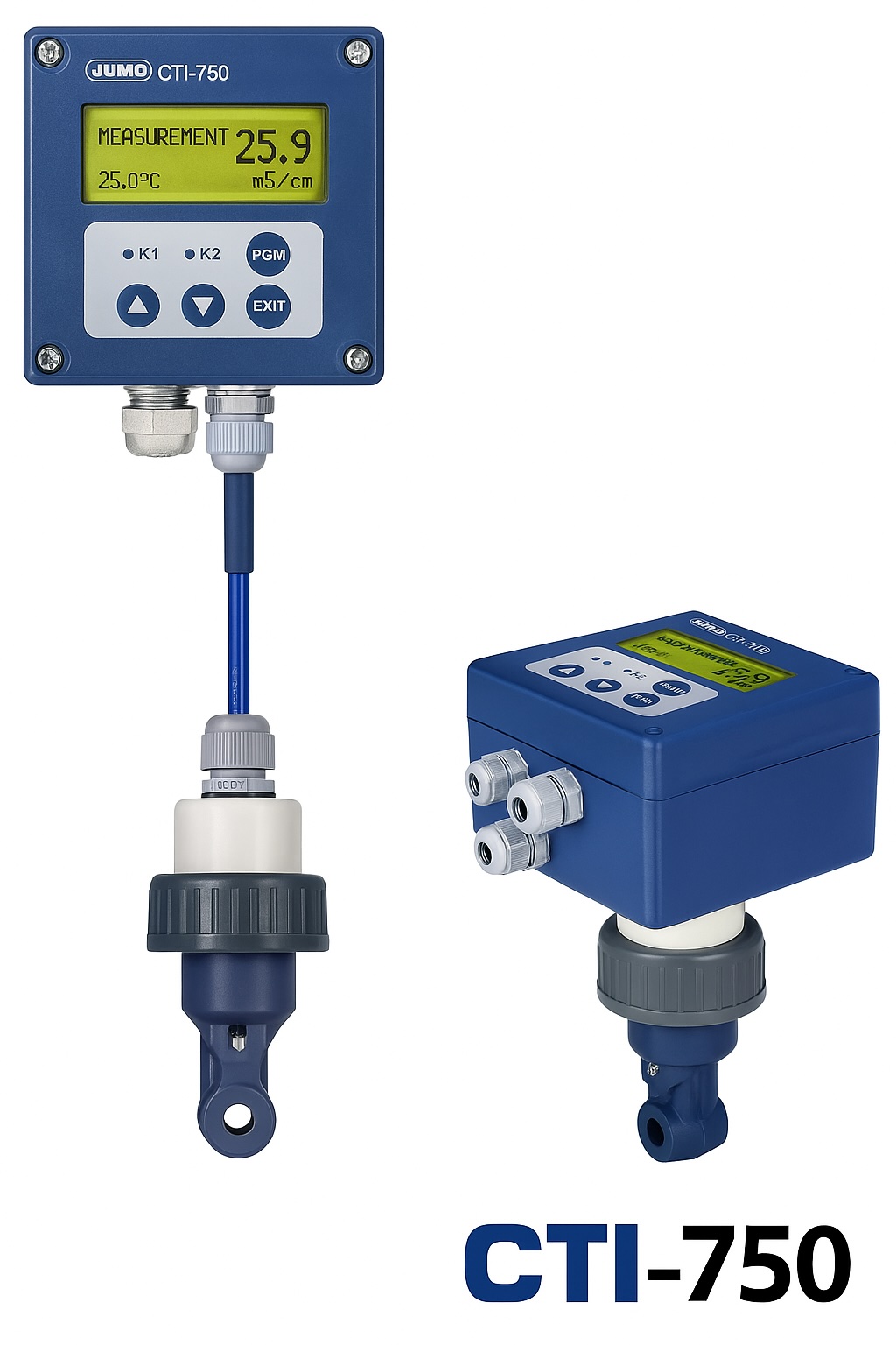 نصب JUMO CTI-750 در سیستم کنترل و تابلو