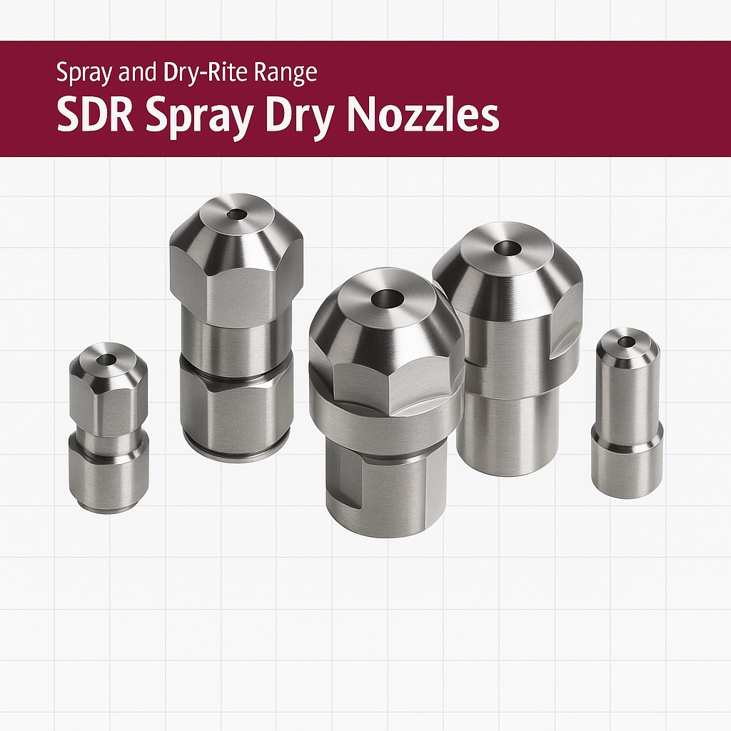 Industrial Spray Nozzle in Process