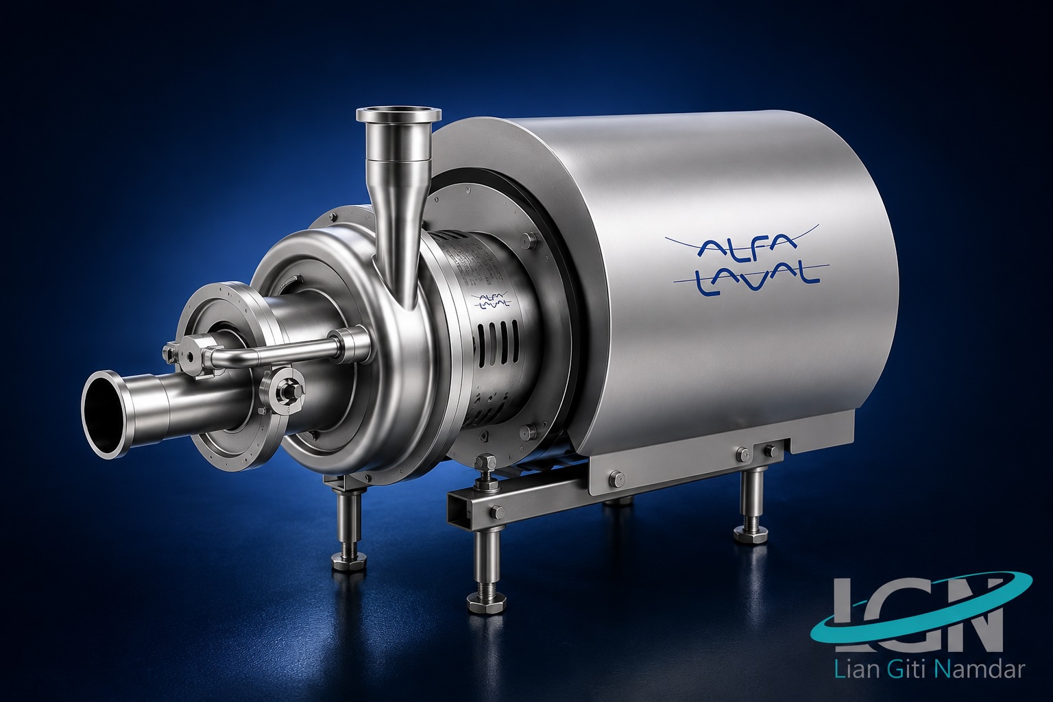 Alfa Laval LKH Prime 20 165 self priming hygienic pump