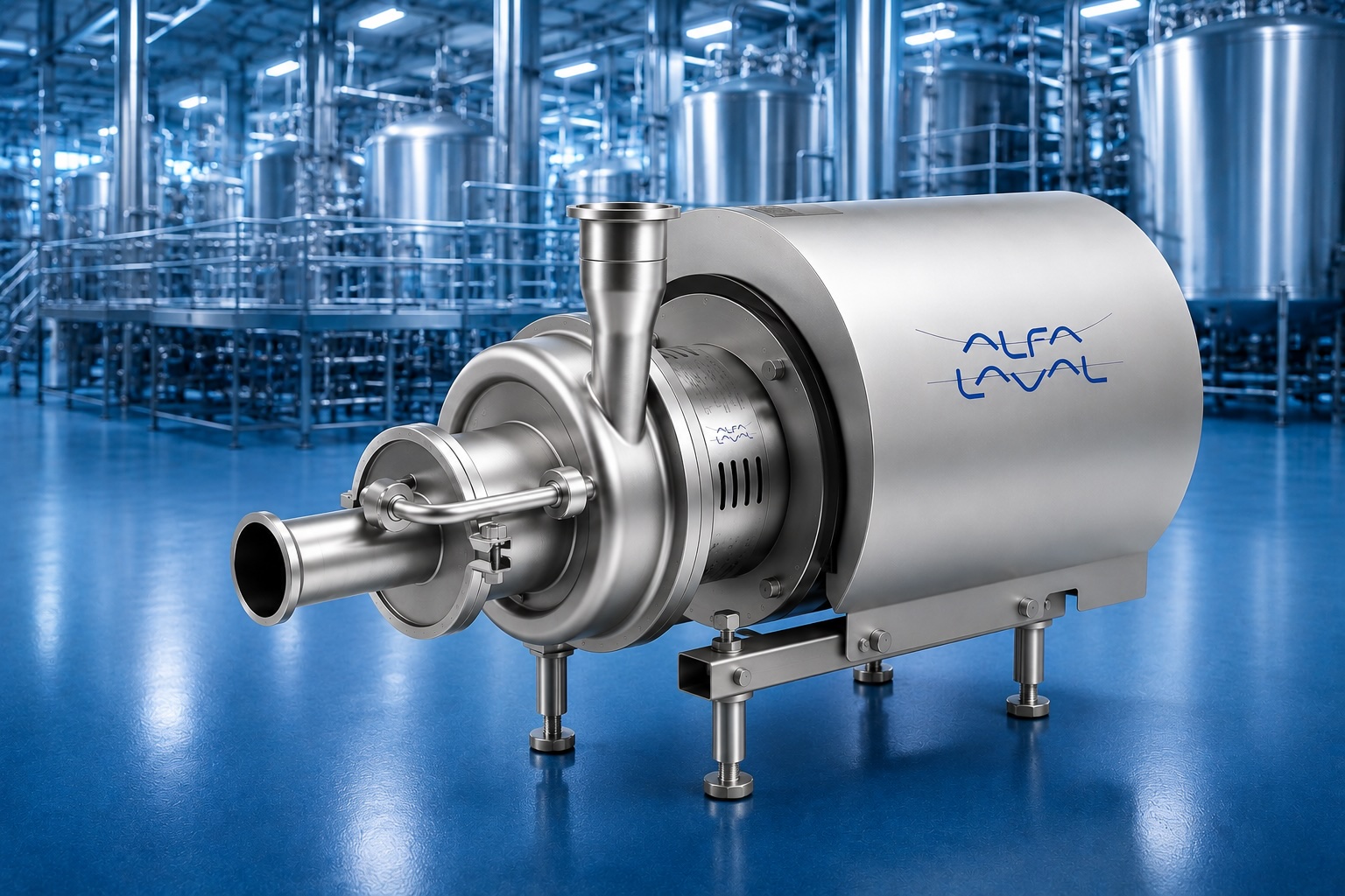 Alfa Laval LKH Prime 20 165 self priming hygienic pump
