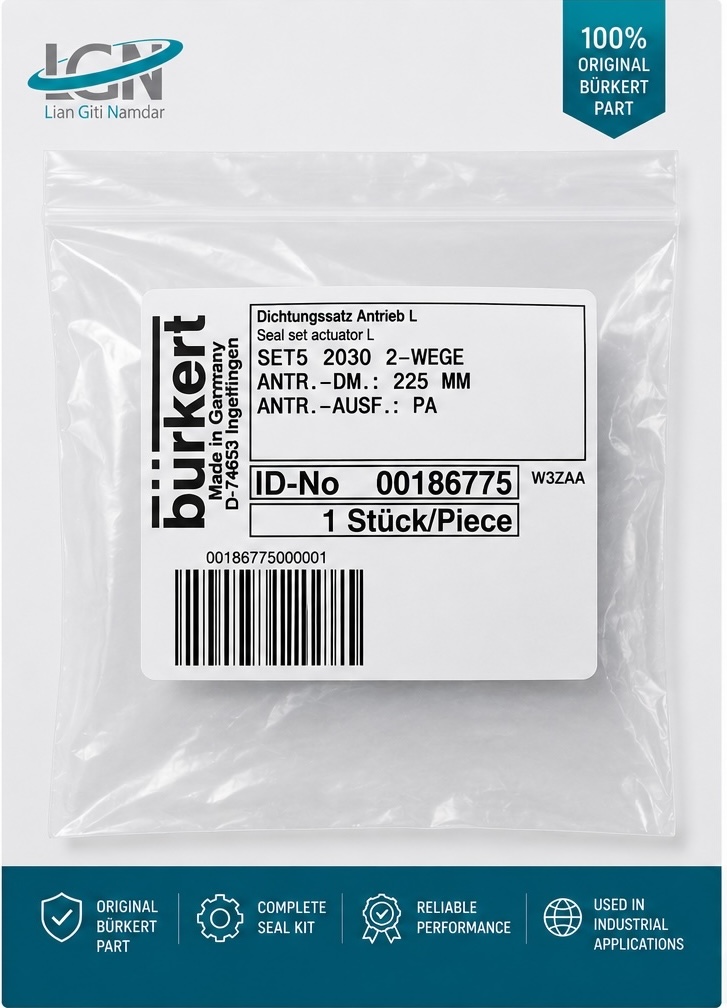 Burkert 00186775 SET5 2030 2-WEGE Seal Kit