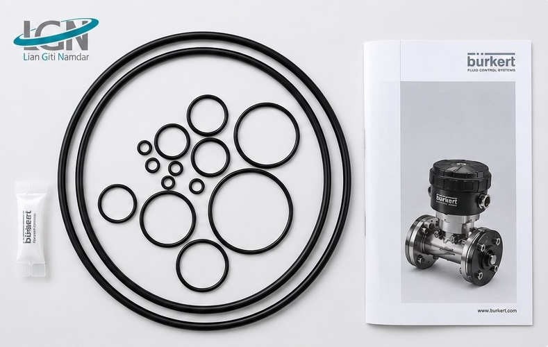 Burkert 00186775 seal kit components
