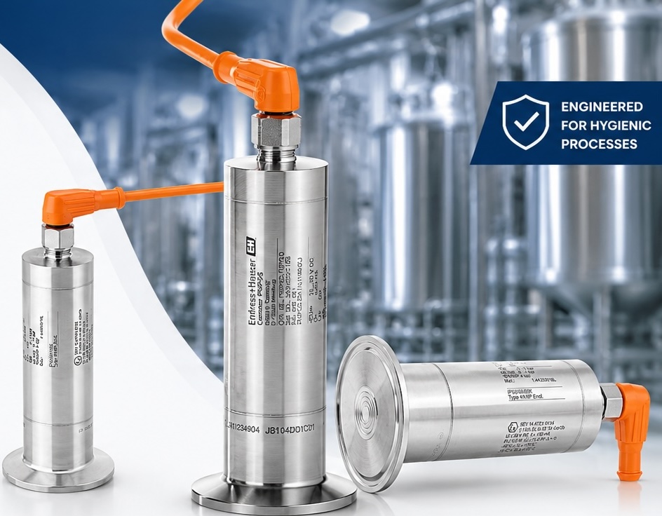 Reliable pressure monitoring in hygienic dairy and beverage process systems