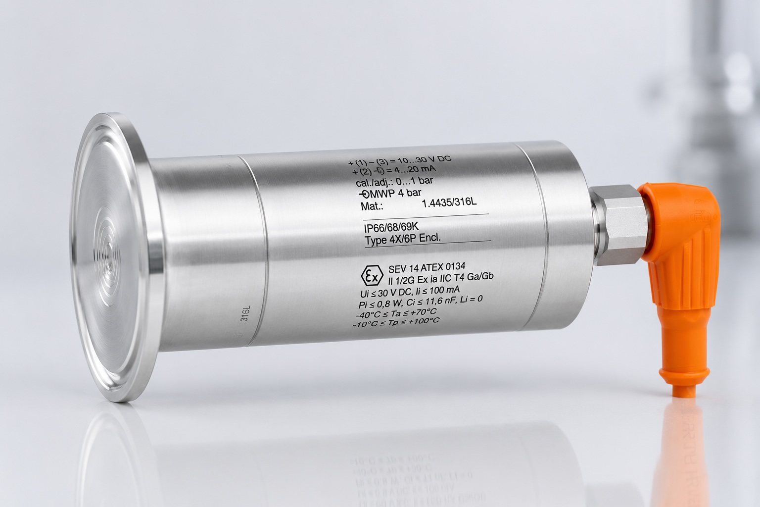 Endress+Hauser PMP23 hygienic pressure transmitter