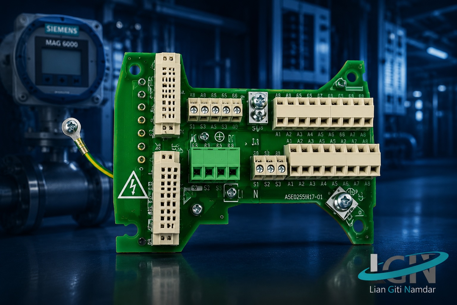 Siemens A5E02559817 MAG 5/6000 Connection Board 24V