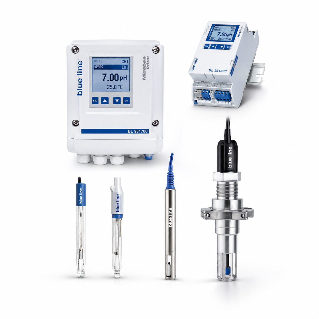 Industrial analytical measurement instruments