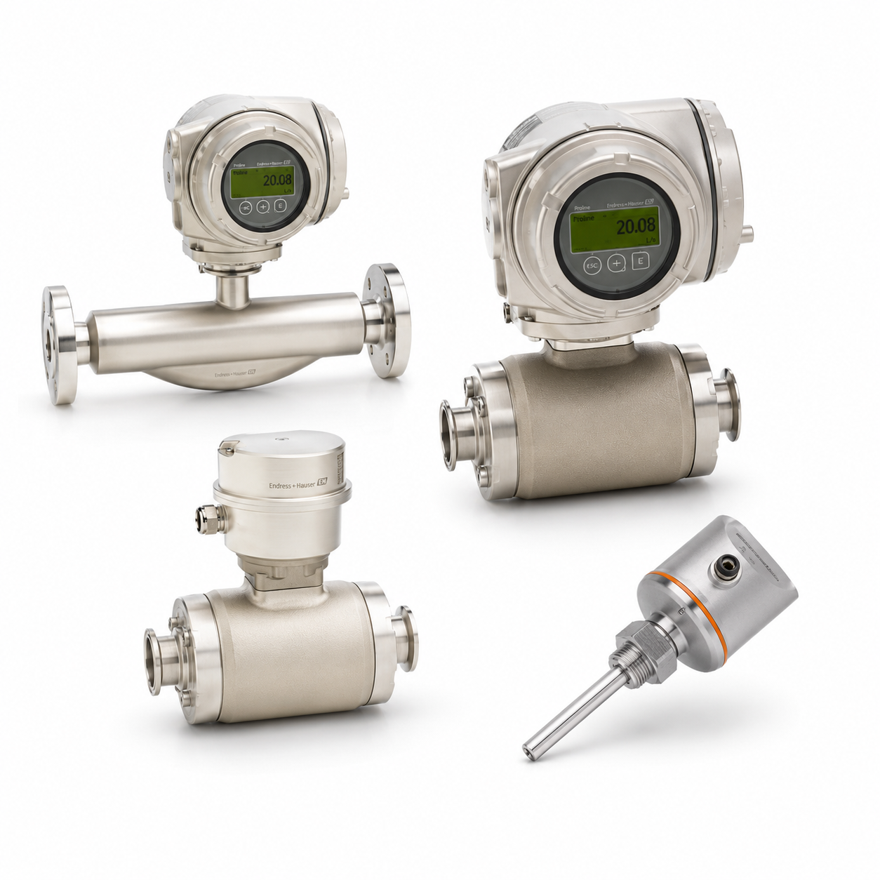 Industrial flow measurement instruments