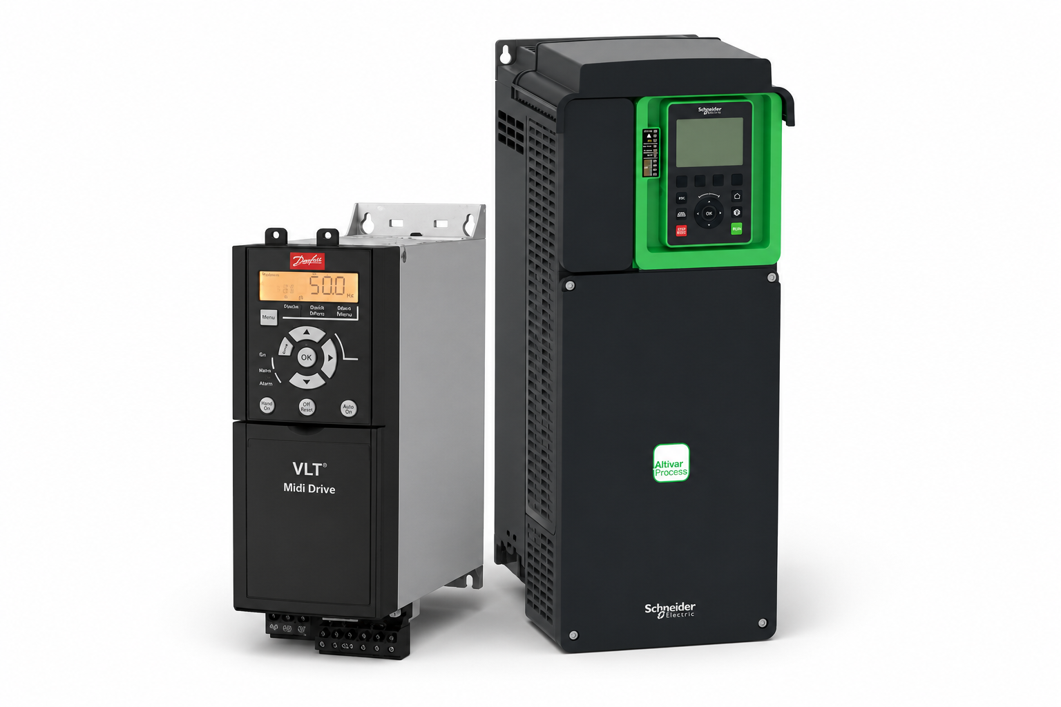درایو فرکانس متغیر Danfoss و Schneider Electric