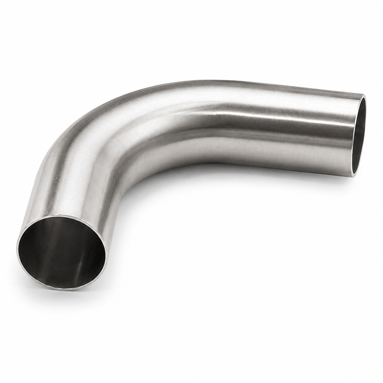 Sanitary stainless steel 90 degree pipe elbow